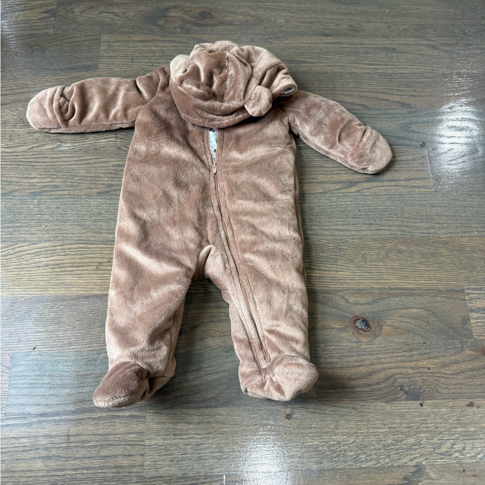 Carter's Soft Brown Kids Footie‎ - Picture 6 of 9